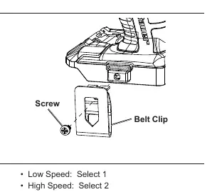 Belt clip installation