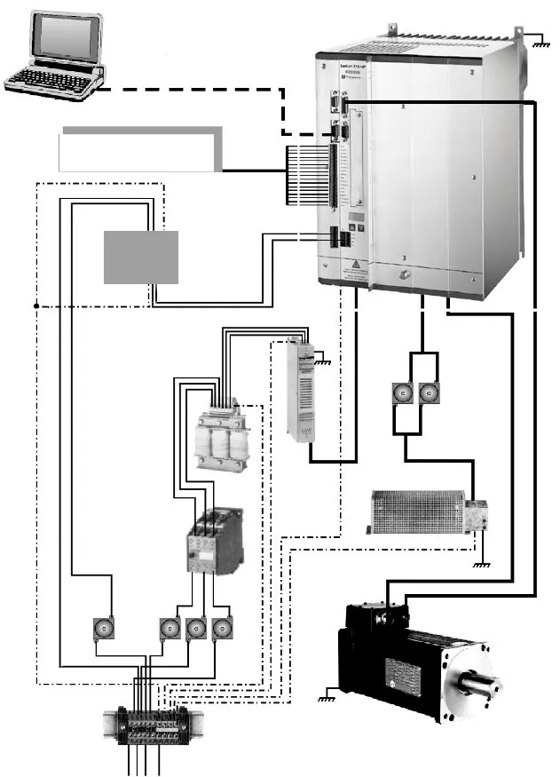 Typical 17D HP system configuration