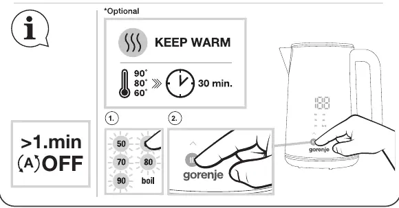 Keep warm function