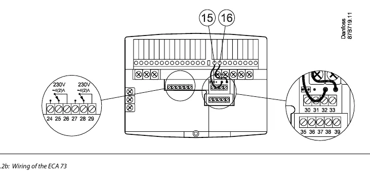 Terminal connection diagram