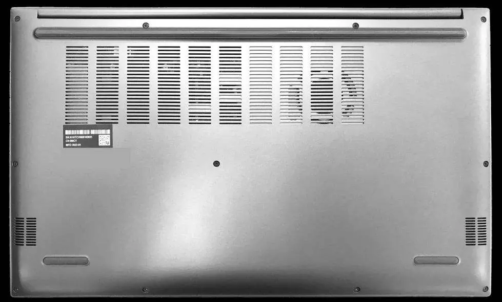 Base cover screw locations