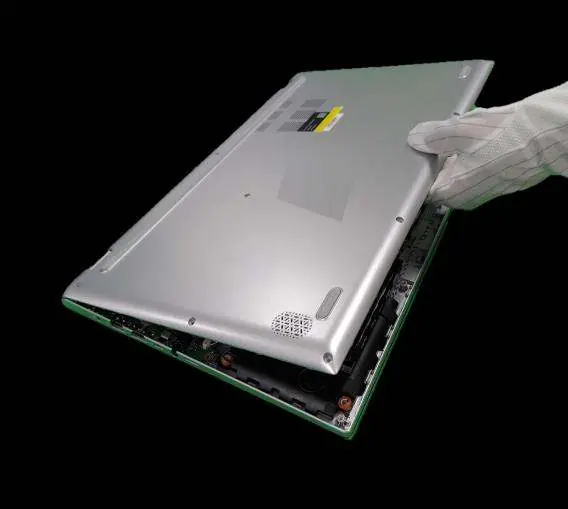 Reattaching the base cover