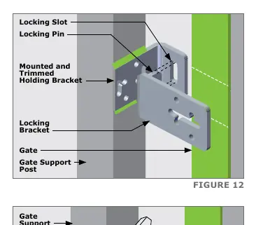 Locking Bracket installation