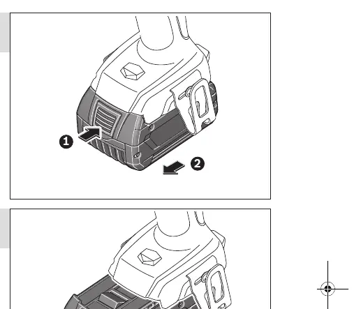 Battery removal and insertion