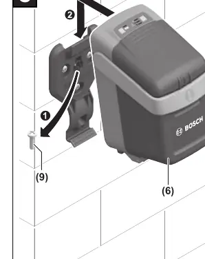 Inserting the control unit