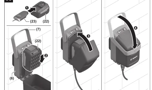 Inserting the battery