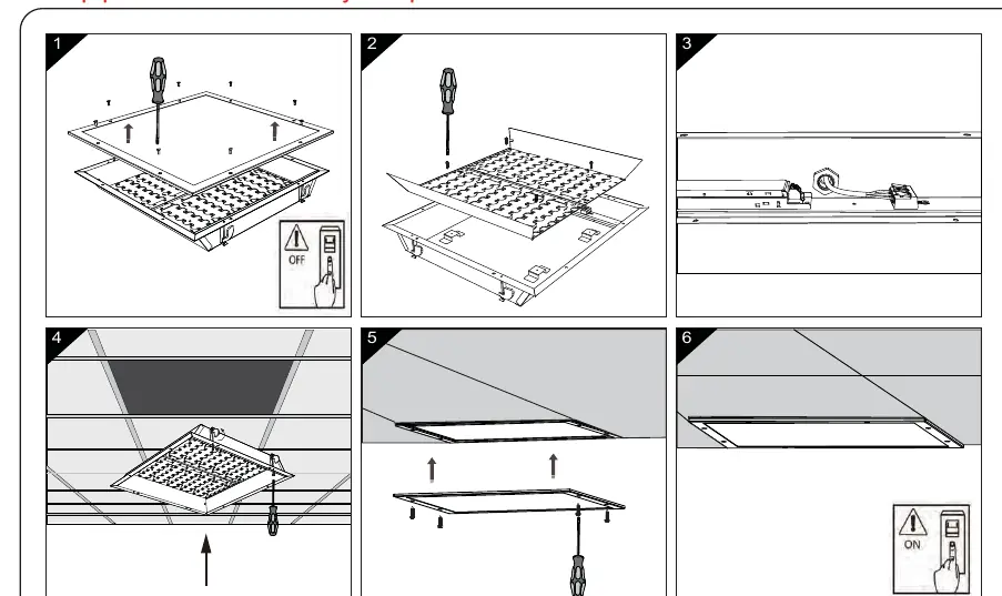 6-step installation procedure for the Arial Endure 70030 LED bulkhead.