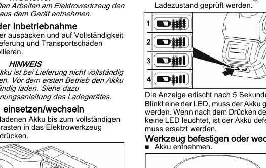 Inserting and removing the battery