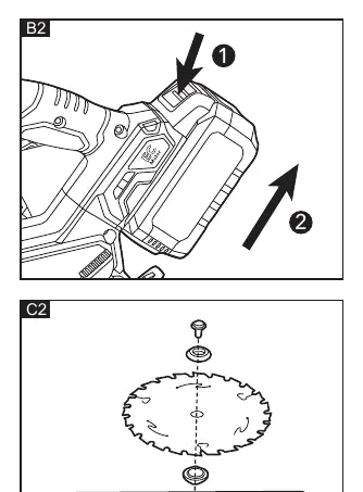 Blade installation procedure