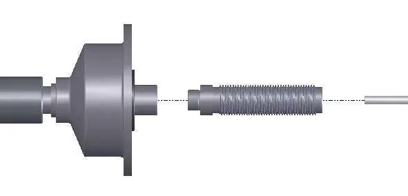 Main shaft installation