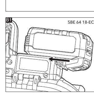 Battery insertion (Figure B1)