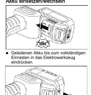 Inserting and removing the battery