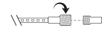 Connecting additional light strips