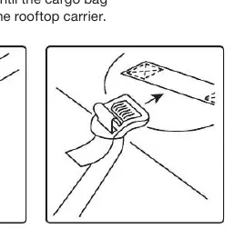 Figure 2: Pulling strap through loop