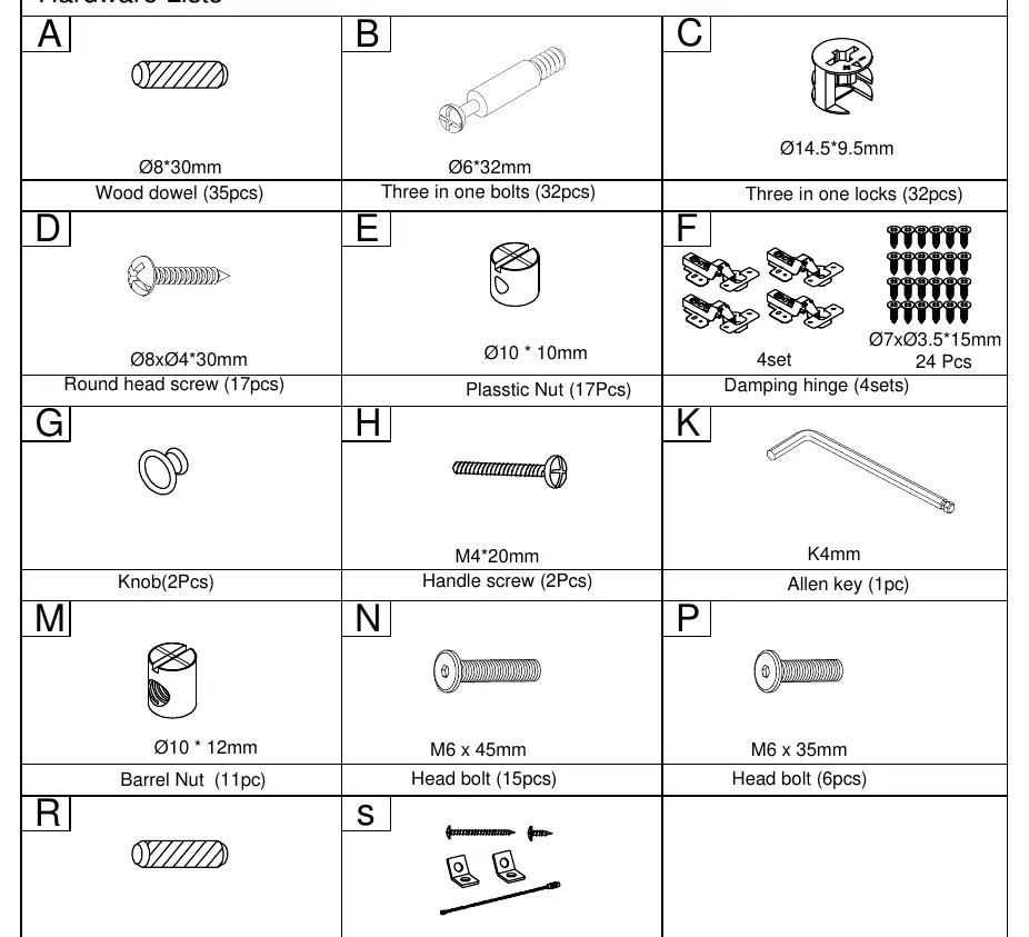 Installation diagram from the manual