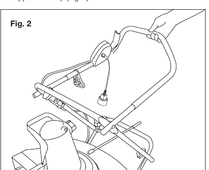 Handle assembly (Fig. 2)
