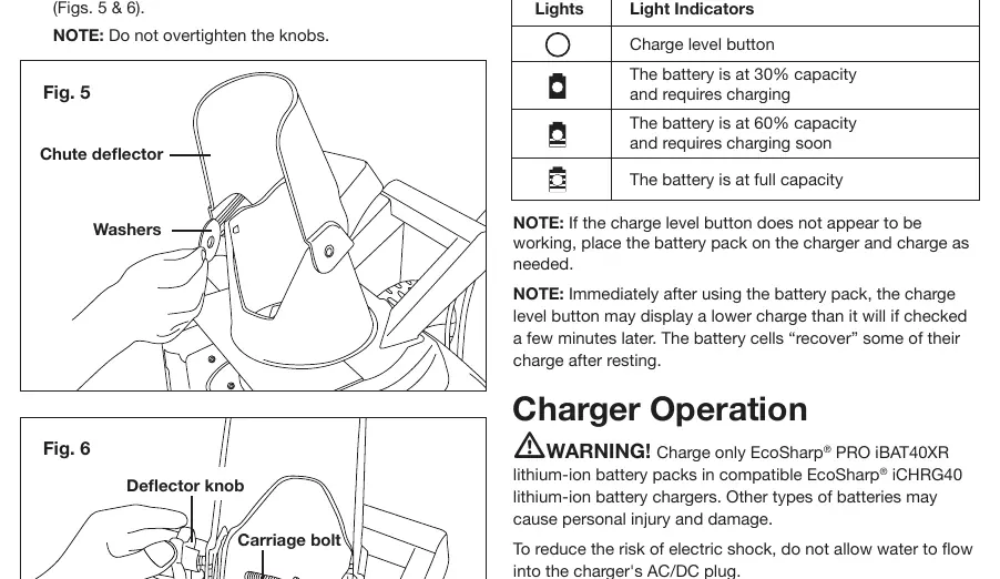 Discharge chute assembly