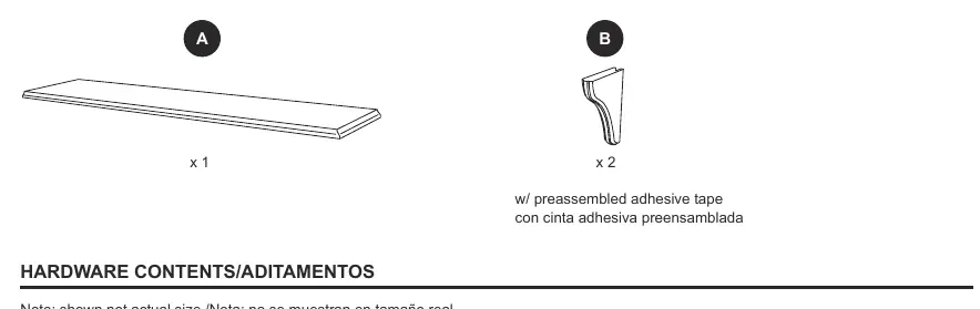 Package and hardware contents