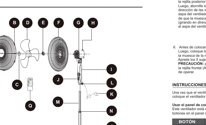 Parts identification diagram