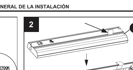 Opening the cover using the blue tab.