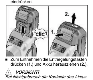 Inserting and removing the battery