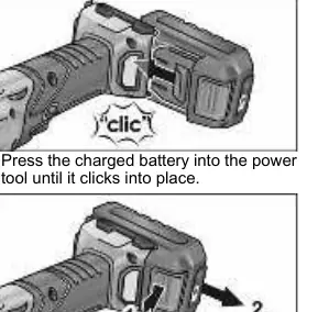 Battery insertion and removal
