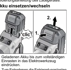 Battery insertion and removal