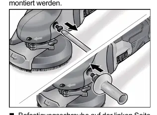Mounting the auxiliary handle