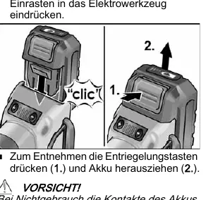 Inserting and removing the battery