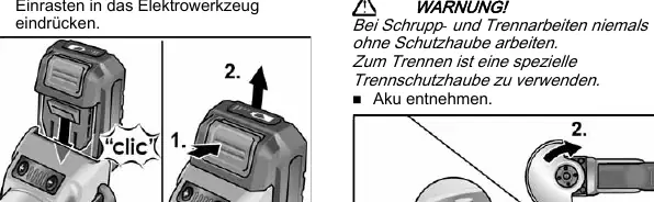 Battery insertion and removal
