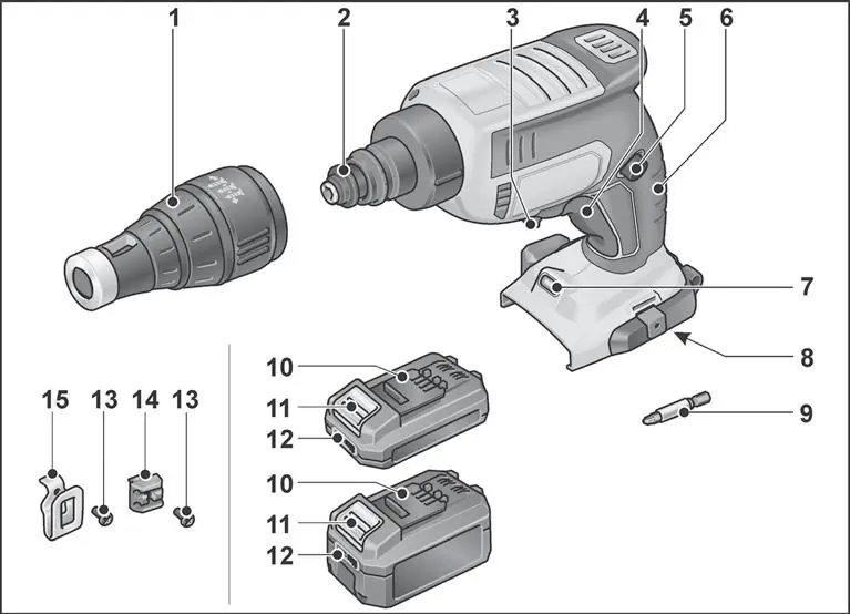Tool overview (1-15)