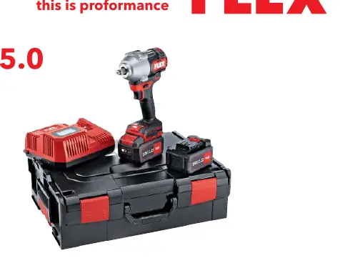 FLEX IW 1/2" 750 18.0-EC/5.0 Set