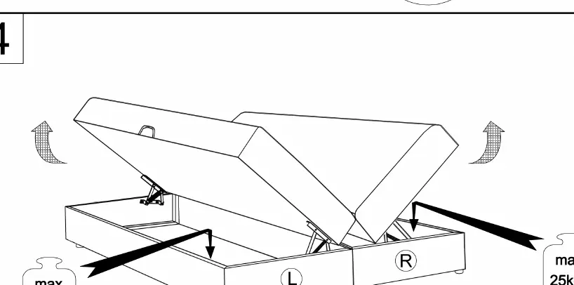 Storage compartment usage