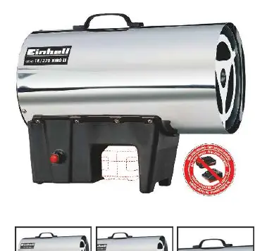 Einhell GE-HG 18/370 Niro Li-Solo unit