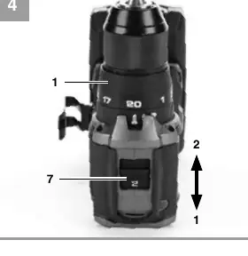 Torque and gear settings