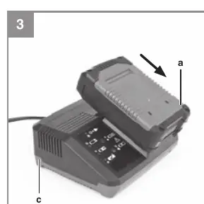 Battery charging procedure.