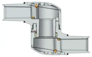 Component cross-section
