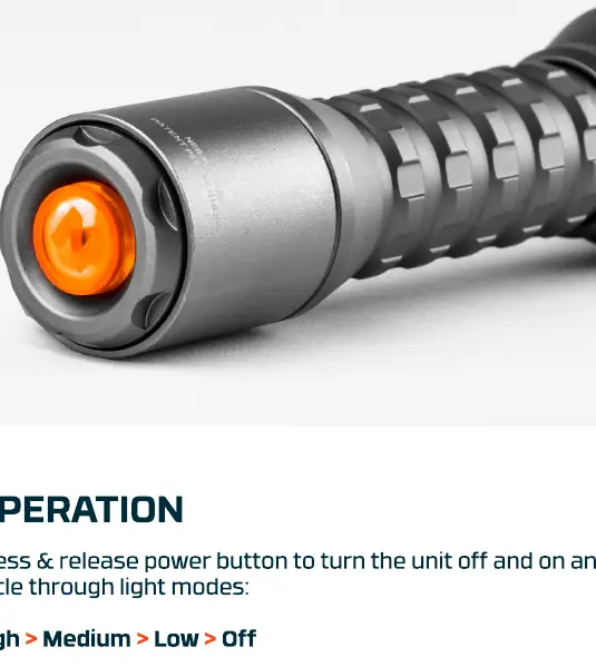 Power button operation