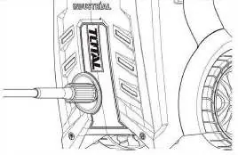 Connecting the high pressure hose