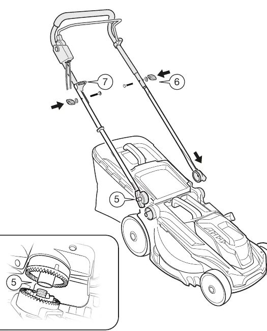 Handle assembly instructions