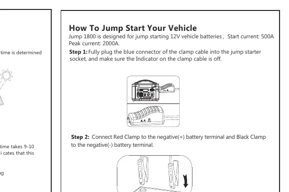 Jump Start Connection Diagram
