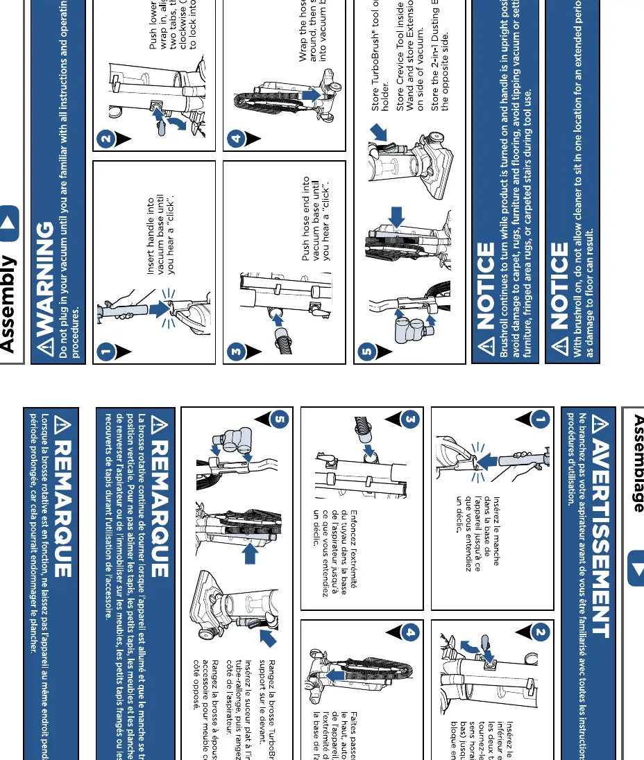Assembly steps