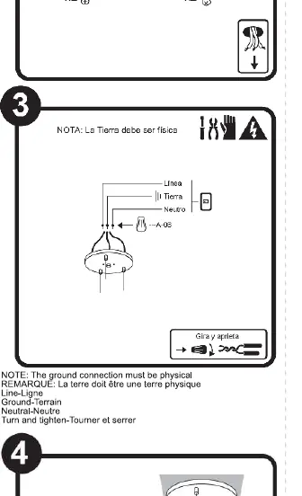 Wiring diagram and mounting instructions