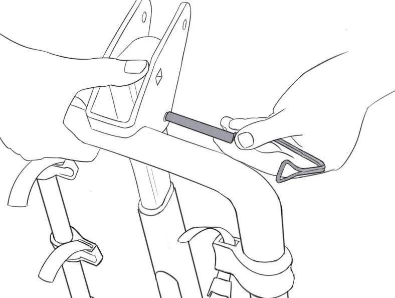 Step 6: Attaching arm tube