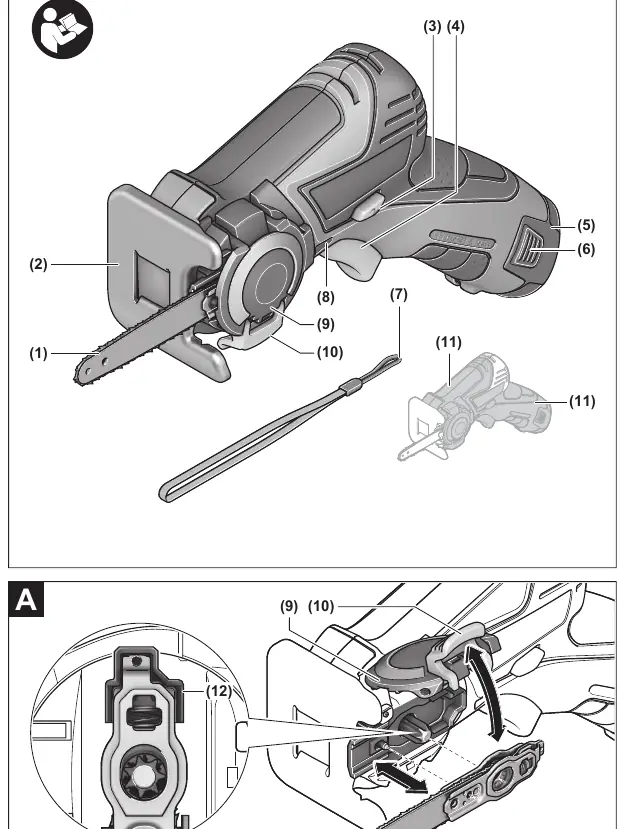 Tool parts identification