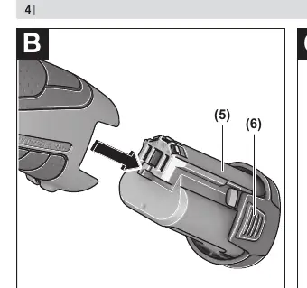 Battery insertion