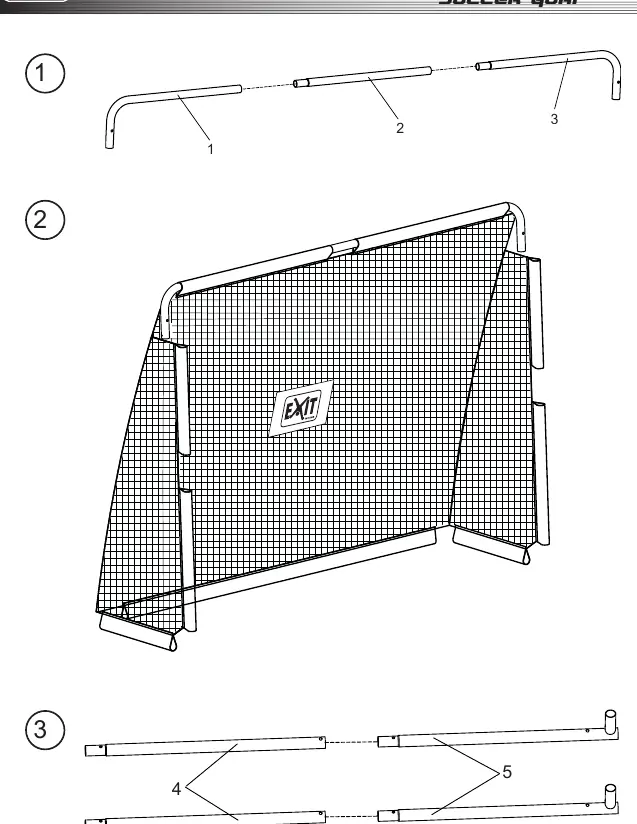Assembly steps 1-3
