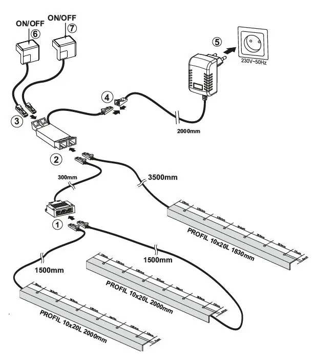 LED wiring diagram