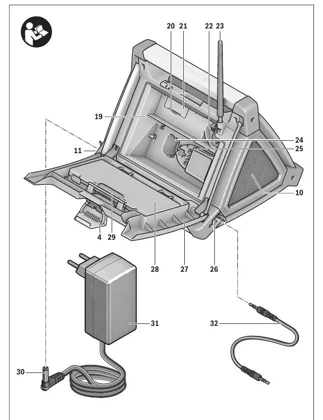 Storage and media compartment details