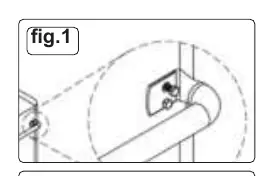 Handle installation